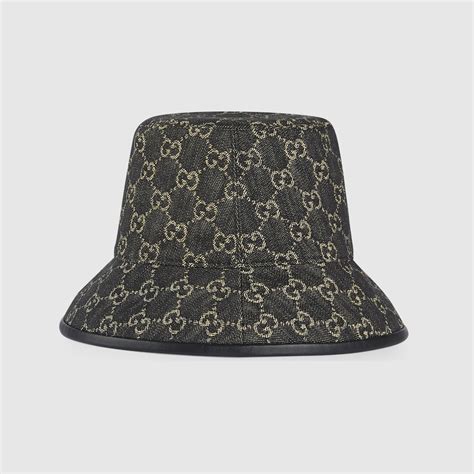 men gucci bucket hat|gucci denim bucket hat.